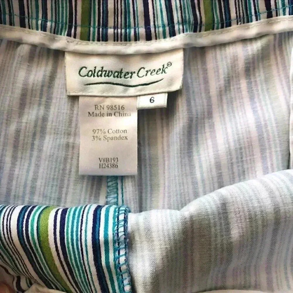Coldwater Creek Stripe Capri - Picture 5 of 6